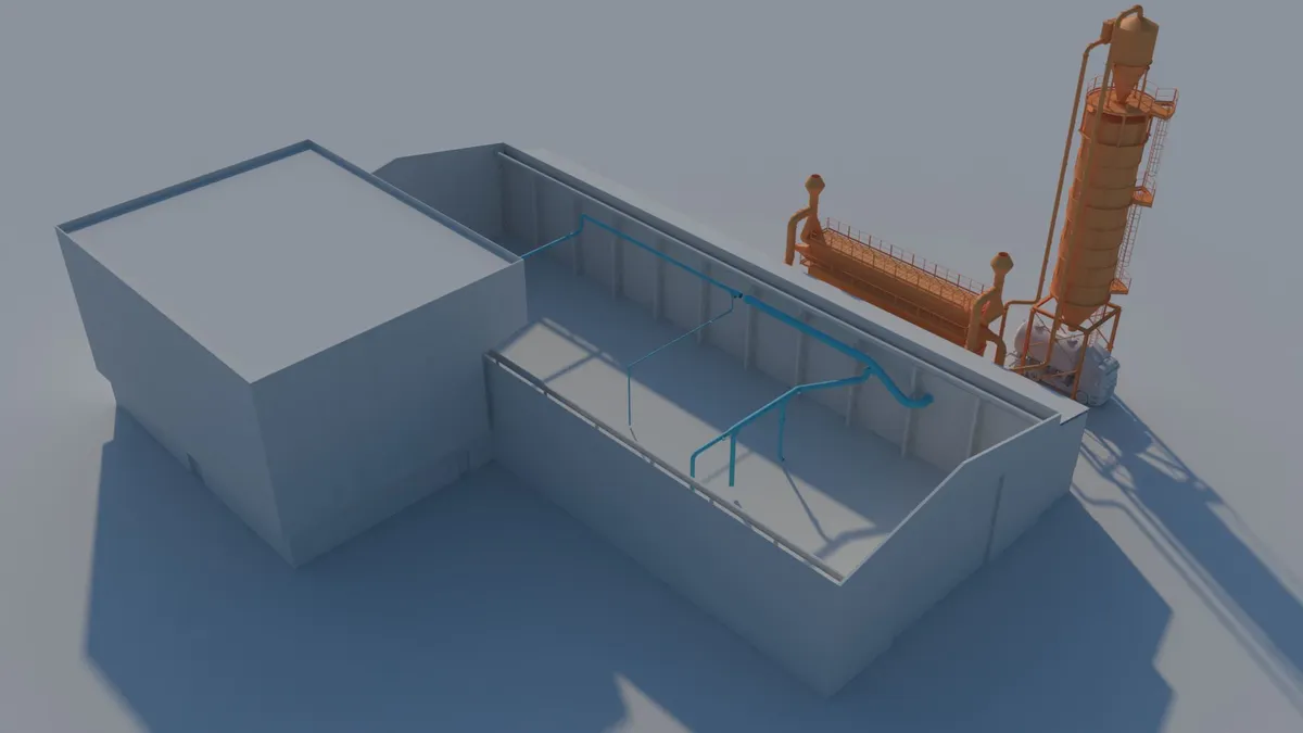 Sistemas de aspiración y filtración para una planta de reciclado