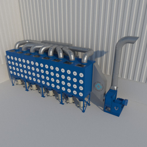 Filtro de cartuchos modular ATEX - Inascal