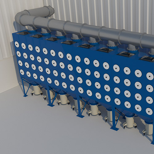 Filtro de cartuchos modular ATEX - Inascal